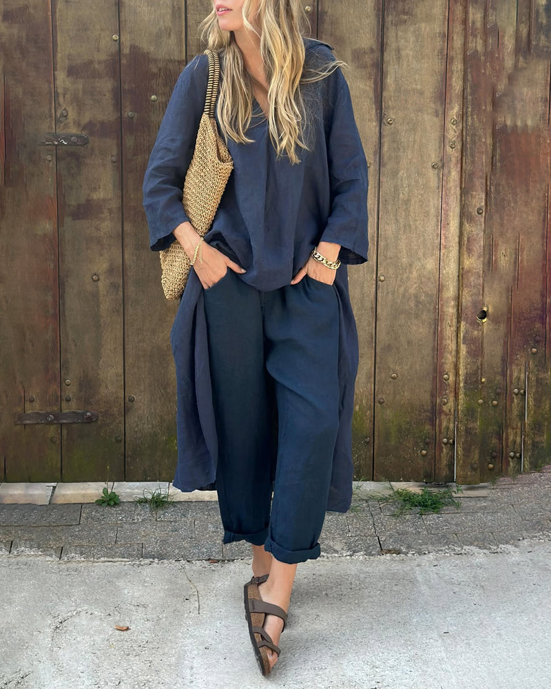 Weronika | Elegancki Komplet Dwuczęściowy