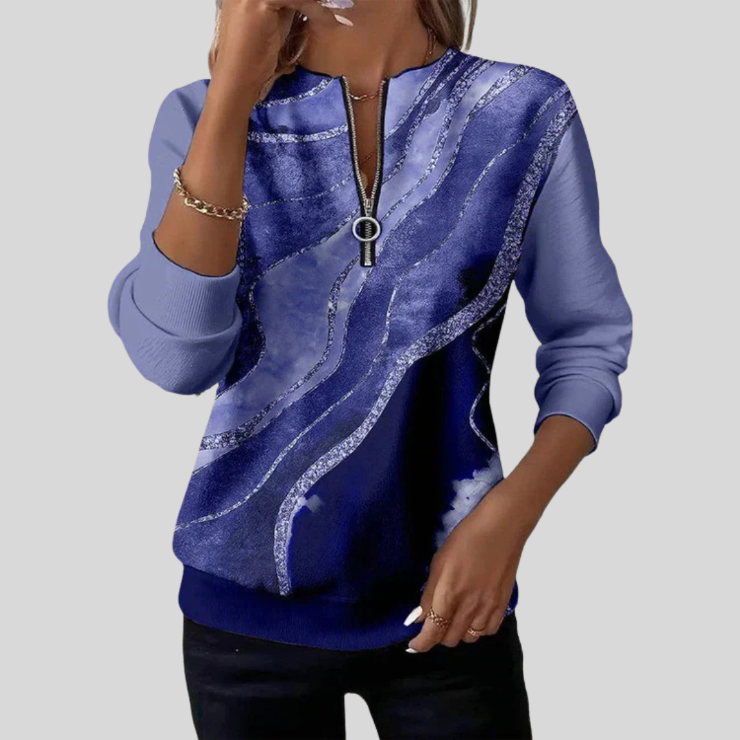 Nirwella™ | Sweter Vintage Print