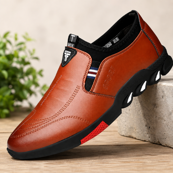 Stylowe męskie buty z antypoślizgową podeszwą