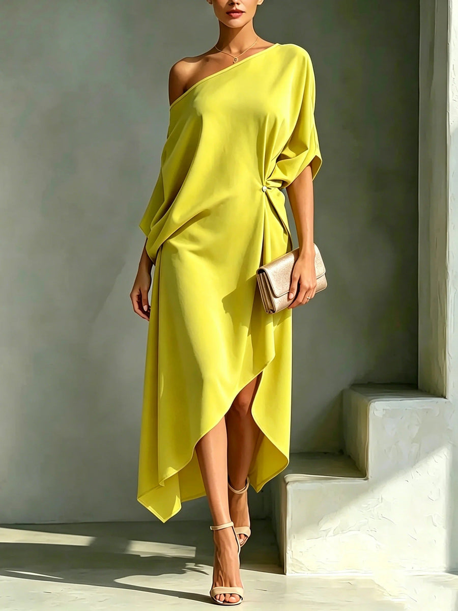 CAMILA™ │ Elegancka Asymetryczna Sukienka