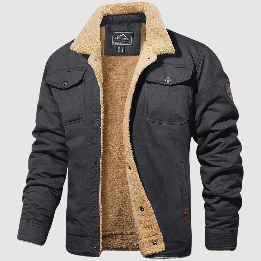 Męska Kurtka Bomber"  
Translation: "Men's Bomber Jacket