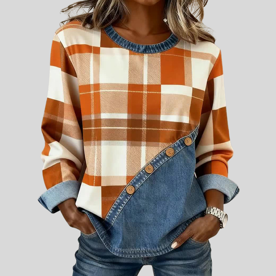 Felka™ | Sweter w stylu patchwork