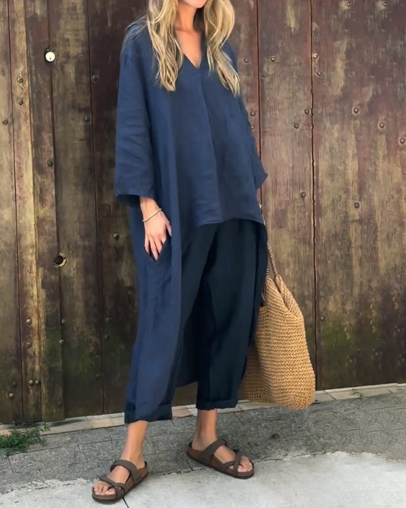 Weronika | Elegancki Komplet Dwuczęściowy