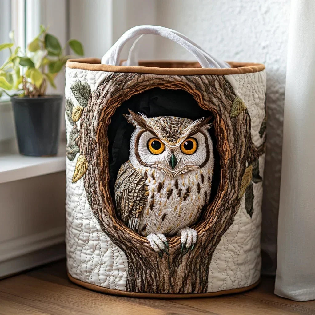 Zofia | Ręcznie Quilted Kosz na Pranie