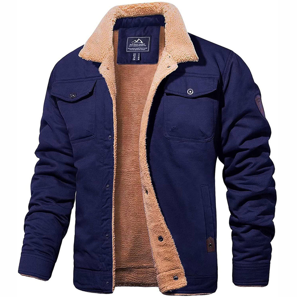 Męska Kurtka Bomber"  
Translation: "Men's Bomber Jacket