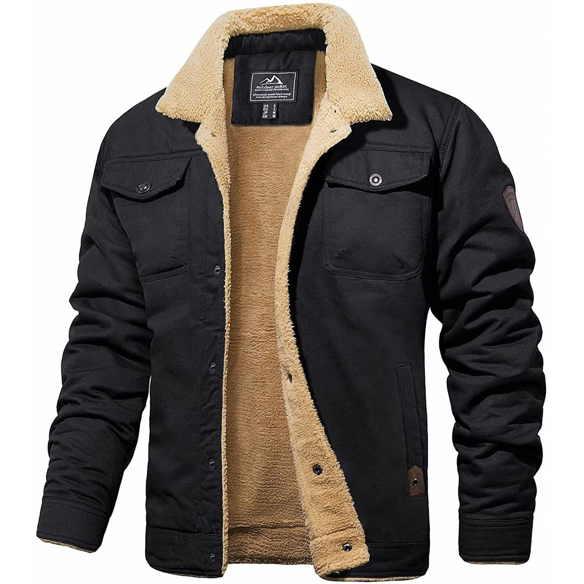 Męska Kurtka Bomber"  
Translation: "Men's Bomber Jacket