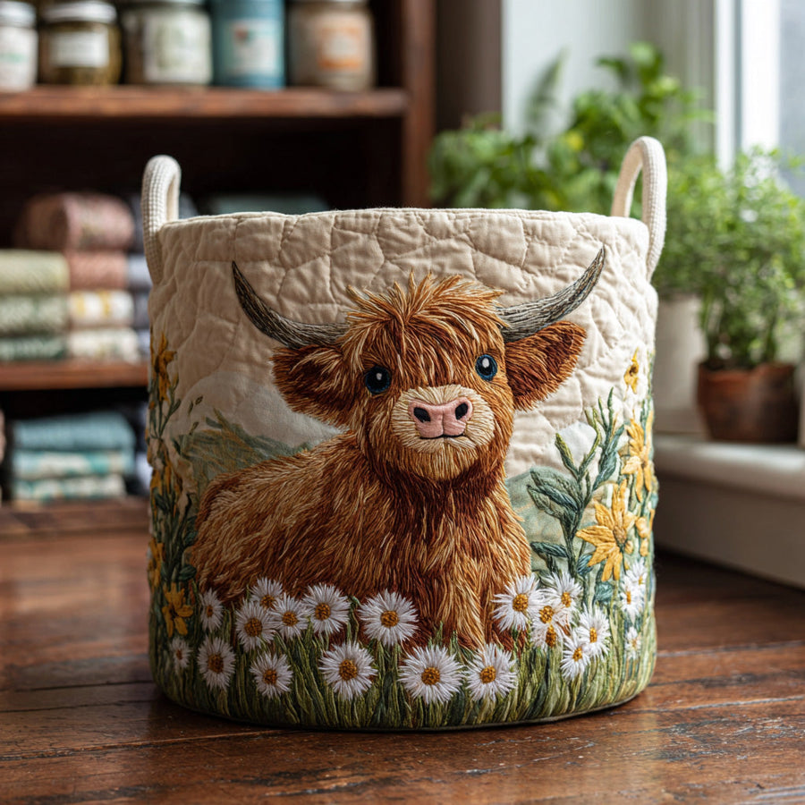 Ewa | Ręcznie Quilted Kosz na Pranie