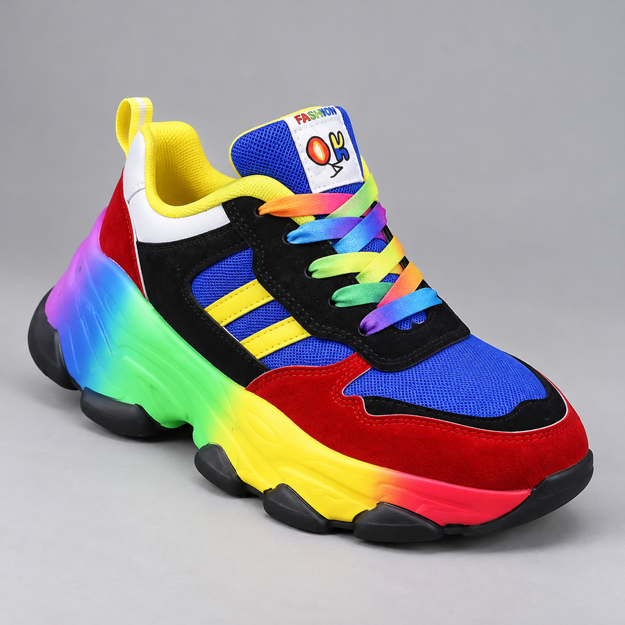 Iwona | Ortopedyczne Sneakersy Z Szerokim Noskiem