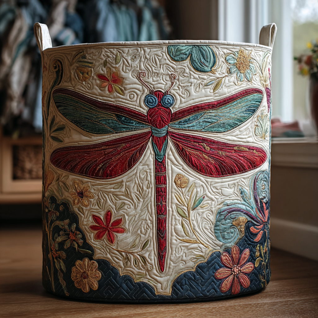Zosia | Ręcznie Quilted Kosz na Pranie