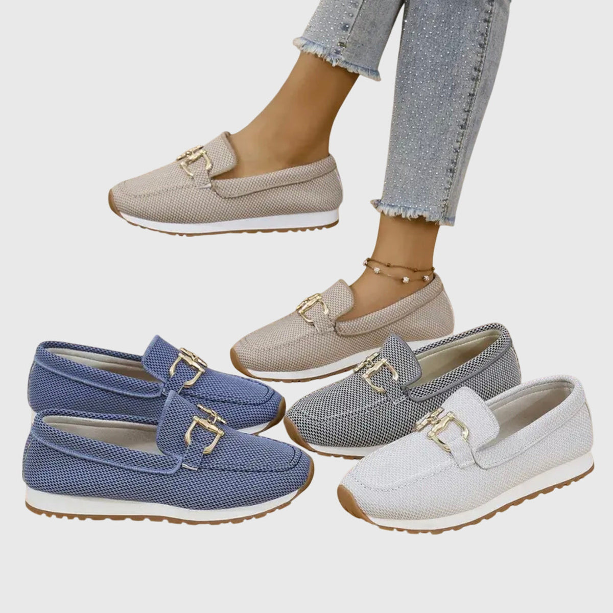 Sabina | Ortopedyczne Mokasyny Sneakersy