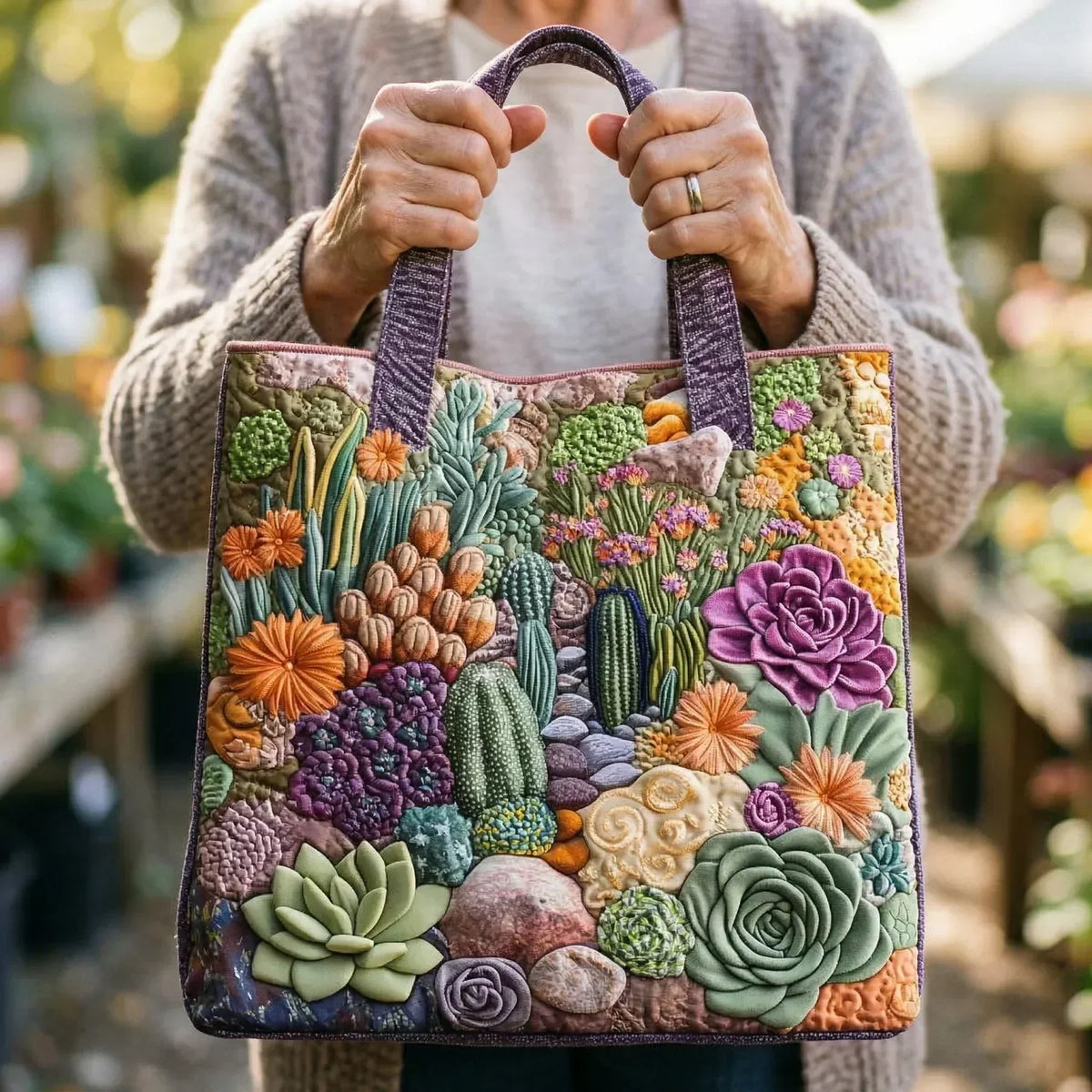 Dąbrowska Moda | ARTISAN SOCZYSTA TORBA OGRODOWA